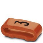 PHOENIX CONTACT SD-WMTBS (NU) CC:3 HALKA ETIKET SAYI BASKILI: SAYILAR TURUNCU GENIŞLIK: 4,3 MM 4046356414968