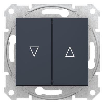 SCHNEIDER ELECTRIC SEDNA JALUZİ KUMANDA ANAHTARI, KİLİTLİ GRAFİT 8690495052930