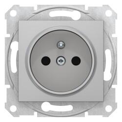 Schneider Electric - SCHNEIDER ELECTRIC SEDNA UPS PRİZ ÇOCUK KORUMALI ALÜMİNYUM 8690495034356