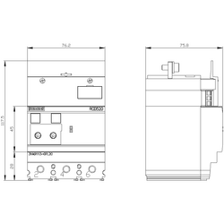 SIEMENS KAÇAK AKIM KORUMA 3 KUTUP RCD520 160A 4042949002000 - Thumbnail