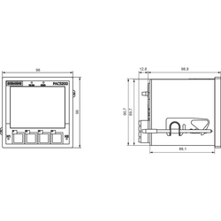 SIEMENS ENERJİ ANALİZÖRÜ MODBUS TCP PAC5200 4001869524597 - Thumbnail