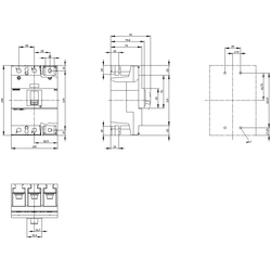 SIEMENS SENTRON SERİSİ KOMPAKT TİP GÜÇ ŞALTERİ 3VM12 36KA 25A TM210 FTFM SABİT TERMİK SABİT MANYETİK 3 KUTUPLU 4042948811108 - Thumbnail