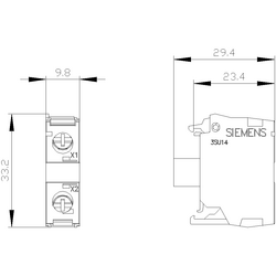 SIEMENS 24VAC/DC MAVİ RENKLİ LED MODÜL SIRIUS ACT 4011209943087 - Thumbnail