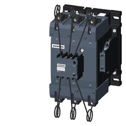 Siemens - SIEMENS 3MT7010-0JA12-6AM0 SİNOPLUS 220V AC 100KVAR 1NA+2NK 50/60HZ KONDANSATÖR KONTAKTÖRÜ 4047624398515