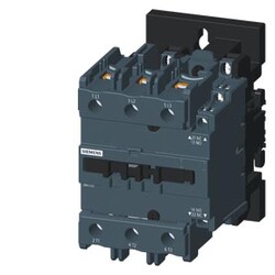 Siemens - SIEMENS 3MT7080-4AA11-0AL2 SİNOPLUS AC-3 230V AC BOY 4 37KW 80A 1NA+1NK 50/60HZ YARDIMCI KONTAKLI GÜÇ KONTAKTÖRÜ 4047624392919