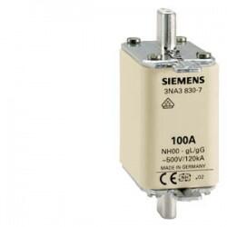 Siemens - SIEMENS 3NA3832 BOY 00 125A 30MM STEARİT SERAMİK GÖVDELİ NH BIÇAKLI SİGORTA BUŞONU 4001869057255