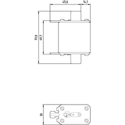 SIEMENS 3NA3836 BOY 00 160A 30MM STEATİT SERAMİK GÖVDELİ NH BIÇAKLI SİGORTA BUŞONU 4001869020013 - Thumbnail