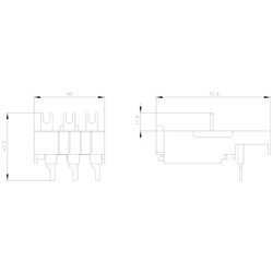 SIEMENS 3RA2921-1AA00 S0 KONTAKTÖR-S0 GÜÇ ŞALTERİ ARA BAĞLANTI PARÇASI AC KULLANIM, 3RV2 MOTOR KORUMA ŞALTERİ AKSESUARI - Thumbnail