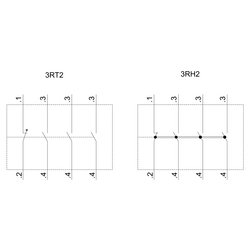 SIEMENS 3RH2911-1HA31 3NO+1NC BOY:S0-S00 YARDIMCI KONTAK BLOĞU, 3RT2 ÜZERİNE TAKILABİLEN TİPLER - Thumbnail