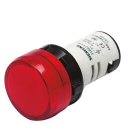 Siemens - SIEMENS 3SB6215-6AA60-1AA0 MONOBLOK SİNYAL LAMBASI PLASTİK BEYAZ 110 V AC/DC 6939610737881