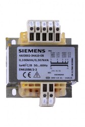 Siemens - SIEMENS 4AX3002-3HA10-0B KUMANDA TRAFOSU 400/230V 24V AC 10VA 50-60Hz 4AX3002 5400076945000
