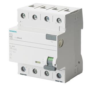 SIEMENS 5SV3344-6 3X40A 30MA A TİPİ KAÇAK AKIM KORUMA RÖLESİ 4001869427775