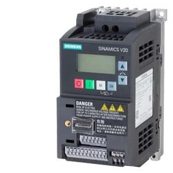 Siemens - SIEMENS 6SL3210-5BB13-7UV1 0.37KW 220V V20 KOMPAKT HIZ KONTROL CİHAZI