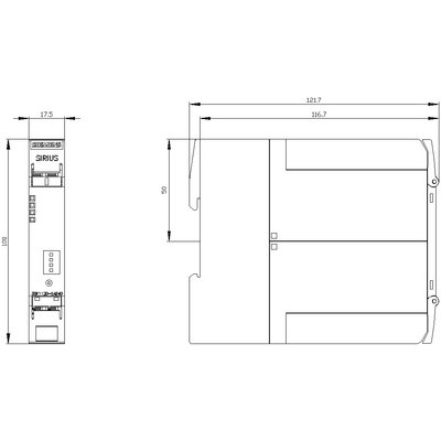 SIEMENS ADVANCE EMNİYET RÖLESİ 24VDC 4011209913561