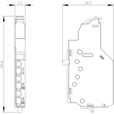 SIEMENS AUX - YARDIMCI KONTAK ELEMANI (1 ENVERSÖR KONTAK) HQ/KOMPAKT YAPI/1 BÖLME 240VAC(50HZ)/250VDC 3VM SERİSİ KOMPAKT GÜÇ ŞALTERİ AKSESUARI 4042949000174