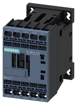 SIEMENS CONTACTOR AC-3 7.5KW 400V 1NC 24VDC 3-POLE SZ S00 SPRING-LOADED TERMINAL 4011209785595