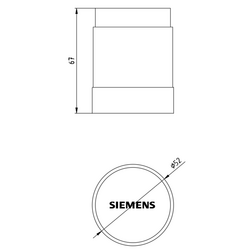 SIEMENS ENTEGRE LEDLİ SİNYAL ŞEFFAF 50MM 24V AC/DC 4011209902312 - Thumbnail