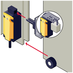 SIEMENS MEKANİK EMNİYET ŞALTERİ METAL 1NO+2NC 4011209862593 - Thumbnail