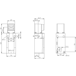 SIEMENS MEKANİK EMNİYET ŞALTERİ PVC 1NO+1NC 4011209712720 - Thumbnail