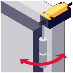 SIEMENS MENTEŞE EMNİYET ŞALTER PLASTİK 1NO 2NC 4011209694538 - Thumbnail