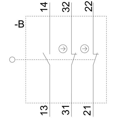 SIEMENS MENTEŞE EMNİYET ŞALTER PLASTİK 1NO 2NC 4011209694538