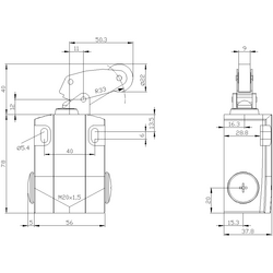 SIEMENS NİHAYET ŞALTER METAL KÖŞEGEN 4011209693463 - Thumbnail