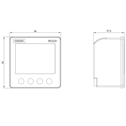 SIEMENS SENTRON PAC3220 ENERJİ ANALİZÖRÜ 4001869570020 - Thumbnail