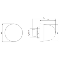 SIEMENS SİNYAL KOLON AC/DC SARI 12 - 230 V 4011209358287 - Thumbnail