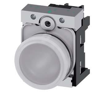 SIEMENS SIRIUS ACT METAL KOMPLE SİNYAL LAMBALAR BEYAZ 24VAC/DC 4011209957770