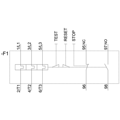 SIEMENS TERMİK RÖLE BOY 2 RAYA MONTAJ 36-45A 4011209916807