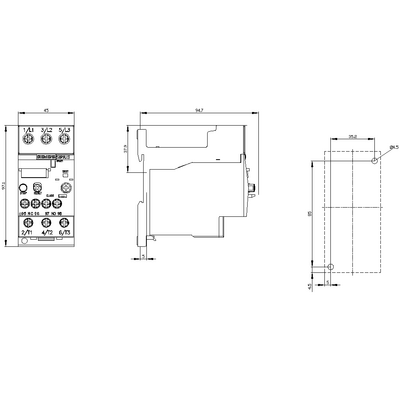 SIEMENS TERMİK RÖLE BOY0 RAYA MONTAJ 23-28A 4011209781047