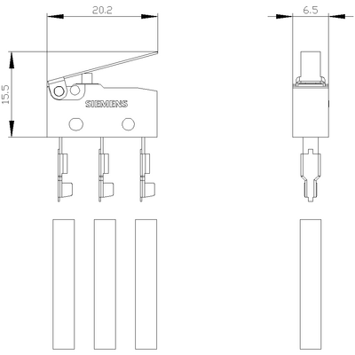 SIEMENS YARDIMCI KONTAK 1 C/O 4011209700161