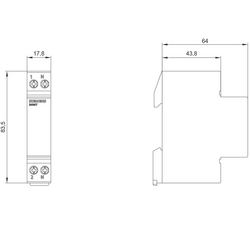 SIEMENS KARTUŞ SİGORTA YUVA 20A 8X32 1 F+N 4001869315652 - Thumbnail