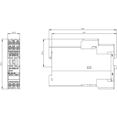 SIEMENS DİJİTAL GENİŞLEME MODÜLÜ SİMOCODE 4011209606197