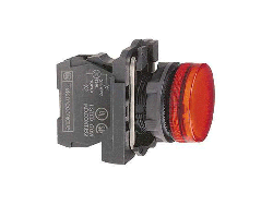 Schneider Electric - SCHNEIDER ELECTRIC ENTEGRE LED'Lİ KIRMIZI EKSİKSİZ PİLOT IŞIĞI 230...240V ÇAP 22 DÜZ LENS 3389110903867