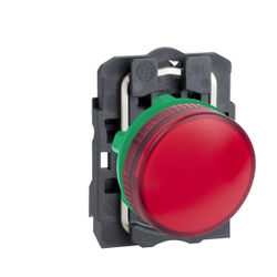 Schneider Electric - SCHNEIDER ELECTRIC SİNYAL LAMBASI KIRMIZI 250V BESLEMELİ AMPULSÜZ 3389110903980