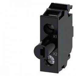 Siemens - SIEMENS BUTON KUTUSUNA UYGUN 24VAC/DC BEYAZ RENKLİ LED MODÜL SİRİUS ACT 4011209943209