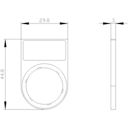 SIEMENS SIRIUS ACT ETİKET TUTUCU YUVARLAK 12.5-17.5 4011209959934 - Thumbnail
