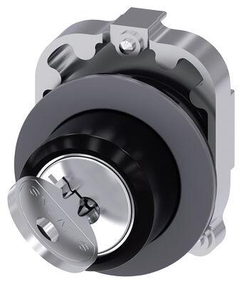 SIEMENS SİRİUS ACT MAT METAL YASSI TİP 30MM RONIS 0-1 POZİSYONLU KİLİTLİ KALICI MANDAL BUTON 4011209968455