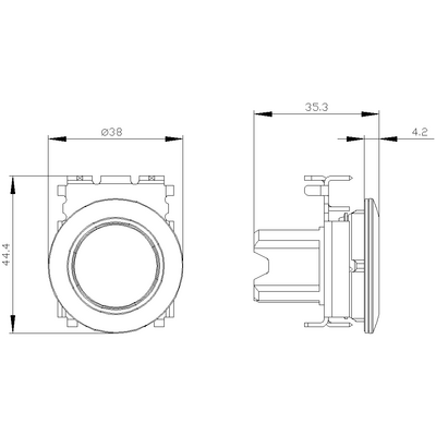 SIEMENS MAT METAL YASSI TİP YAY DÖNÜŞLÜ 30MM BUTON YEŞİL SIRIUS ACT 4011209965652