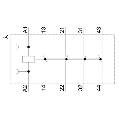 SIEMENS YARDIMCI KONTAKTÖR 230VAC BOY 00 2NO+2NC 4011209786622