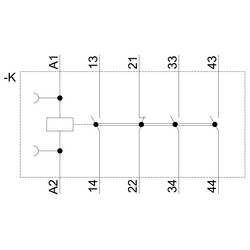 SIEMENS YARDIMCI KONTAKTÖR 110VAC 3NO+1NC 4011209847576 - Thumbnail