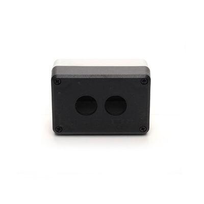 EMAS SİYAH-GRİ PLASTİK KUTU İKİLİ BOŞ P2BOS