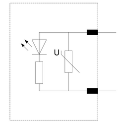 SIEMENS SURGE SUPPRESSOR VARISTOR WITH LED 24-48VAC 12-24VDC F. CONT. RELAYS A. MOTOR CONT. SIZE S00 4011209740082 - Thumbnail