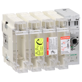 SCHNEIDER ELECTRIC TESYS GS ŞALTER AYIRICI BLOK 4P -100A TAM SİGORTA NF C 22X58MM 3389119410793