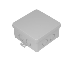 TP Electric - TP ELECTRIC 3308-205-0077 85X85X45 (8 ÇIKIŞLI) GEÇMELİ KAPAK HALOGEN FREE BUAT