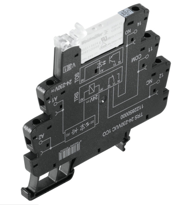 WEIDMULLER TRS 24-230VUC 1CO TERMSERIES, RELAYS, NO. OF CONTACTS: 1, CO CONTACT 4032248905232