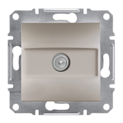 Schneider Electric - SCHNEIDER ELECTRIC EPH3200169 ASFORA BRONZ TV PRİZİ 1DB SONLU 3606480727825