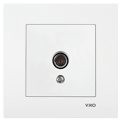 Viko - VIKO TV PRİZİ SONLU KARRE BEYAZ 8691138055431 (ÇERÇEVESİZ)
