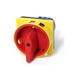 Kraus & Naimer - KRAUS & NAİMER ÜÇ KUTUPLU PANO KAPAĞINA MONTAJ EMNİYET ŞALTERİ 20AMPER 9004257010493